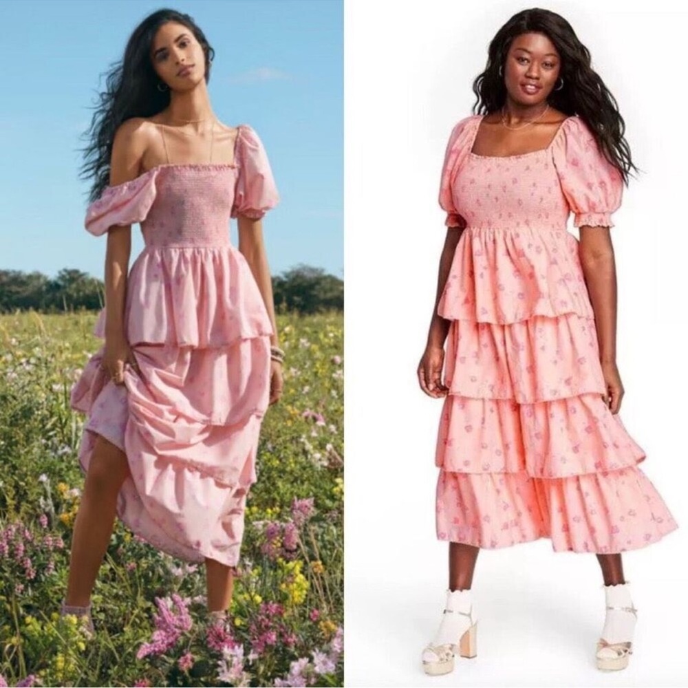 Loveshackfancy Simone Smocked Dress